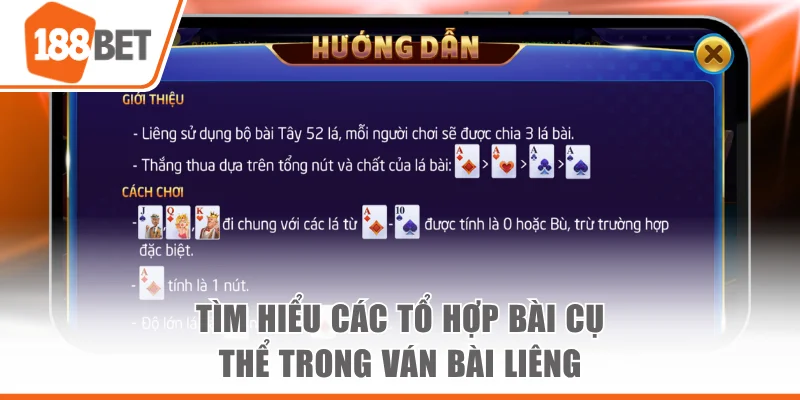 Bài Liêng 188bet - Luật Chơi Và Mẹo Tham Gia Hiệu Quả Tìm hiểu các tổ hợp bài cụ thể trong ván bài Liêng